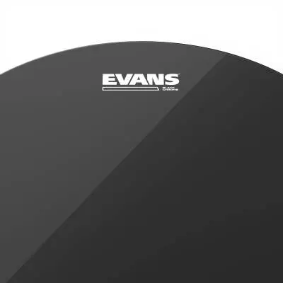 Evans Black Chrome Drum Head - 8 Inch