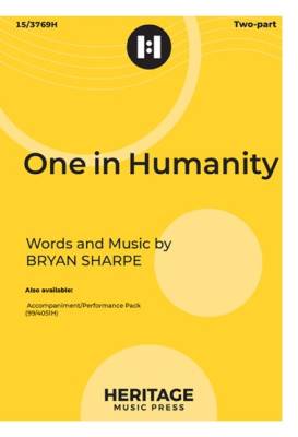 Heritage Music Press - One in Humanity - Sharpe - 2pt