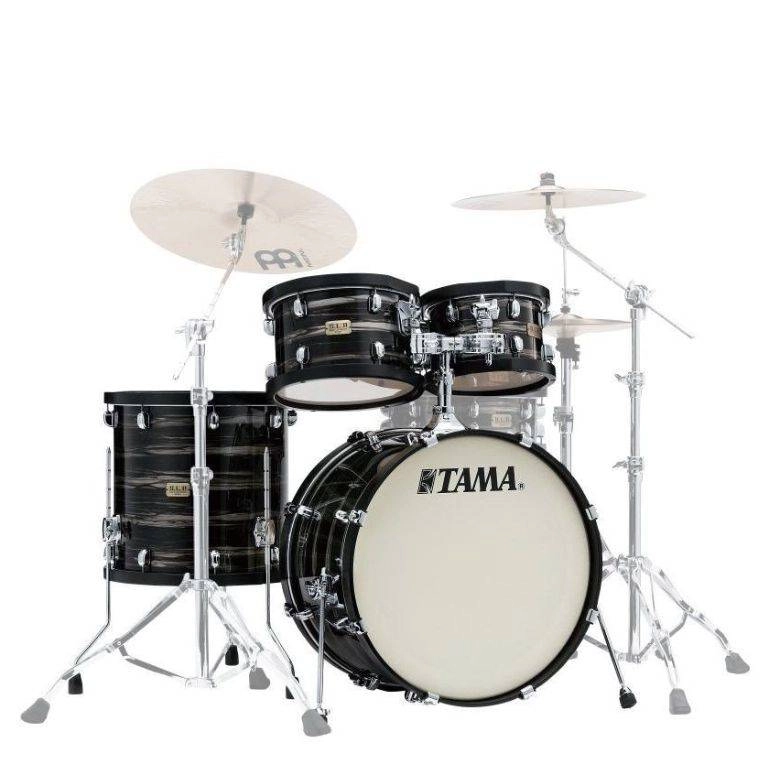 SLP Studio Maple 4-Piece Shell Pack (22,10,12,16) - Lacquered Charcoal Oyster