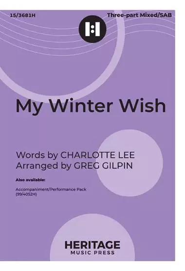My Winter Wish - Polish/Lee/Gilpin - SAB/3pt Mixed