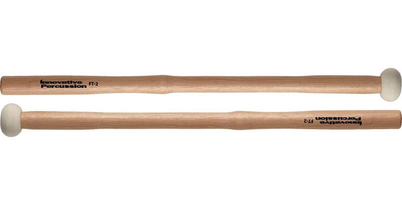 FT-2 Multi-Tom Mallet Pair - Hickory/Hard Felt