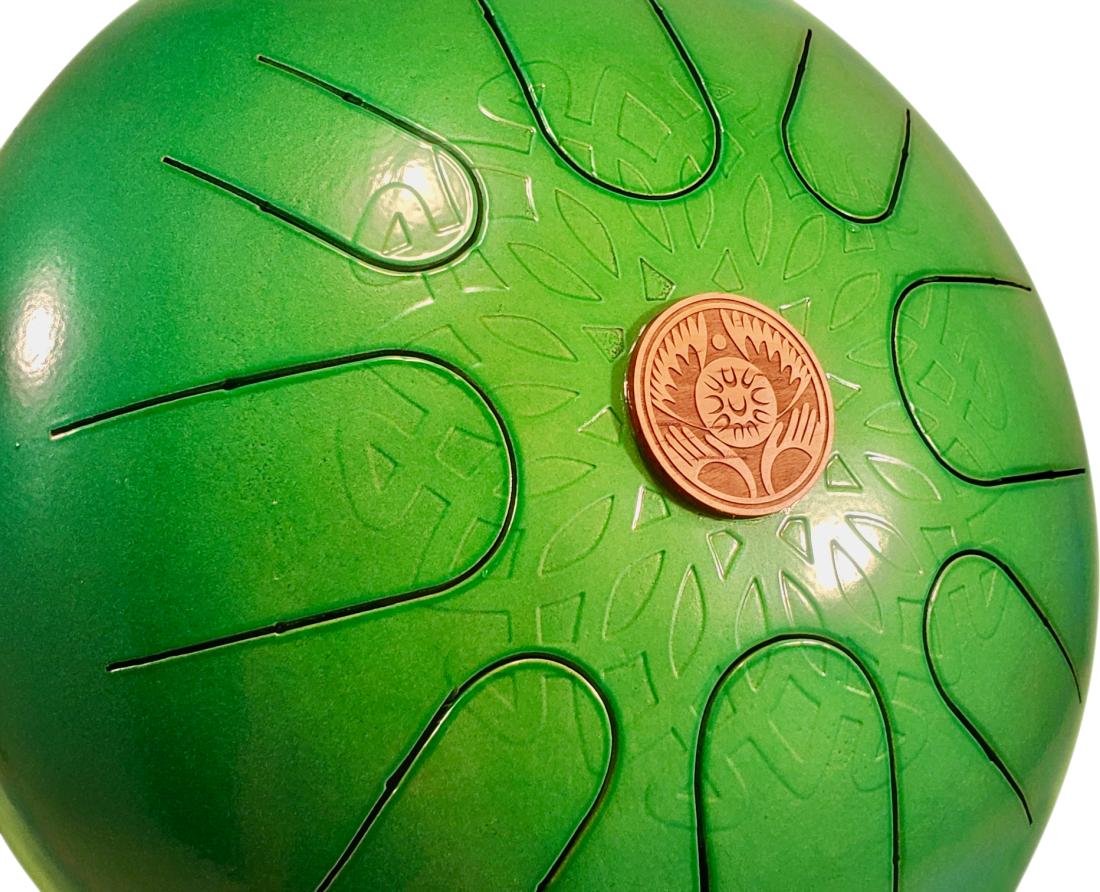 Kindred Spirit Steel Drums Primordial 12'' 8Note Tongue Drum With