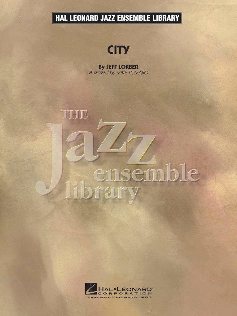 City - Lorber/Tomaro - Jazz Ensemble - Gr. 4