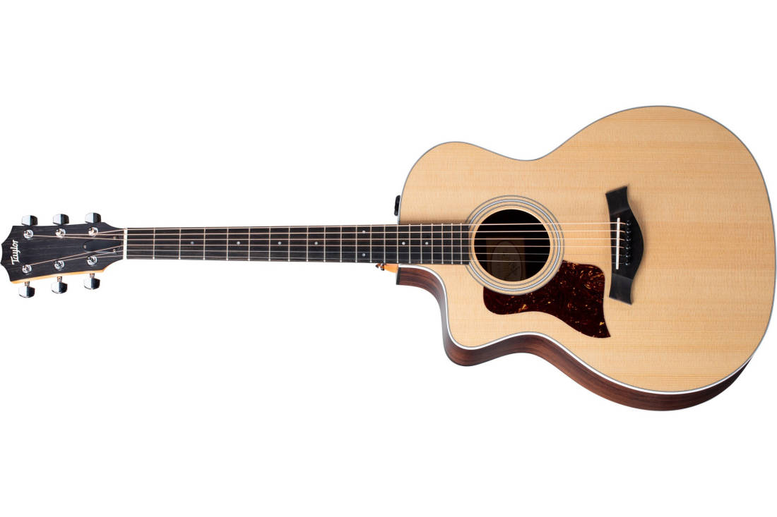 Taylor Guitars - 214ce Grand Auditorium Sitka/Rosewood Acoustic Guitar,  Left-Handed w/ES-2, Gig Bag