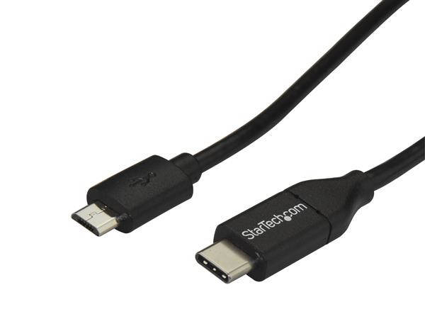USB-C to Micro-B Cable - M/M - 2m (6ft) - USB 2.0