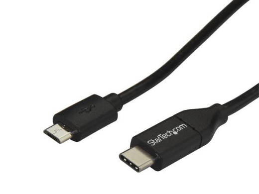 StarTech - USB-C to Micro-B Cable - M/M - 1m (3ft) - USB 2.0