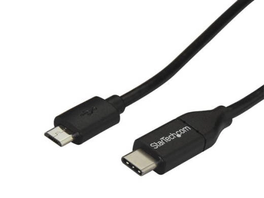 StarTech - USB-C to Micro-B Cable - M/M - 2m (6ft) - USB 2.0