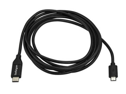 USB-C to Micro-B Cable - M/M - 2m (6ft) - USB 2.0