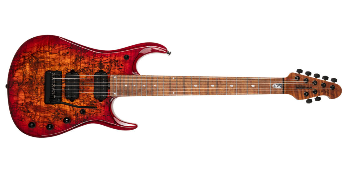 Ernie Ball Music Man BFR JP15 7 String Blood Orange Burst
