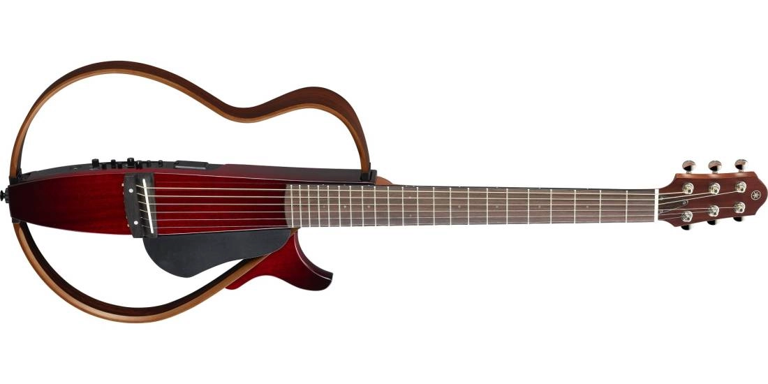 SLG200S Silent Guitar with Steel Strings - Crimson Red Burst