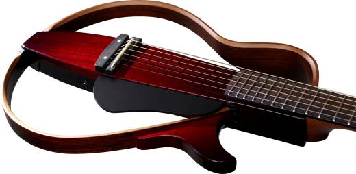 SLG200S Silent Guitar with Steel Strings - Crimson Red Burst