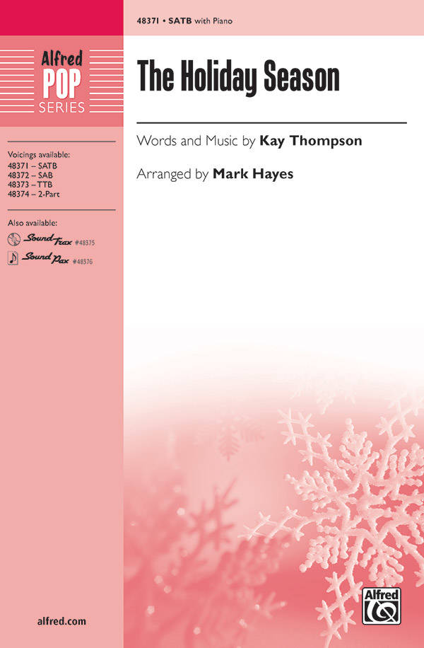 The Holiday Season - Thompson/Hayes - SATB
