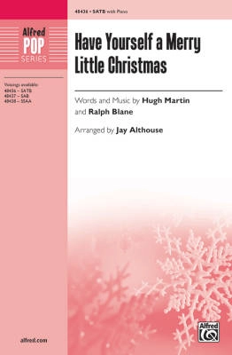 Alfred Publishing - Have Yourself a Merry Little Christmas - Martin/Blane/Althouse - SATB