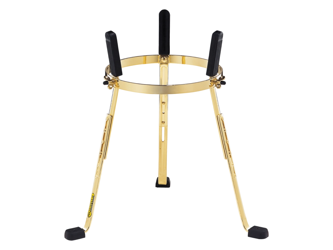 Steely II 11 3/4\'\' Conga Stand - Gold