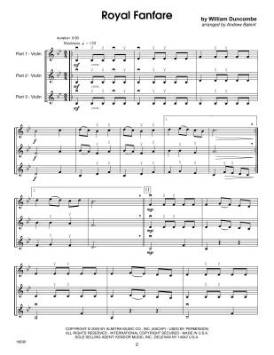 Classical FlexTrios - Balent - Violin - Book