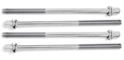 Bass Drum Key Tension Rods - 4 Pack