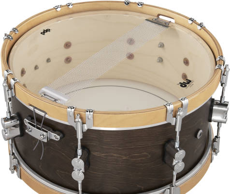 Concept Maple Classic Snare Drum 6.5x14\'\' - Walnut with Natural Hoops