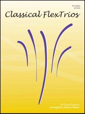 Kendor Music Inc. - Classical FlexTrios - Balent - String Bass - Book