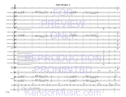 That\'s The Idea! - Yasinitsky - Jazz Ensemble - Gr. Medium