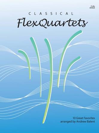Classical FlexQuartets - Balent - Cello - Book