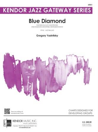 Blue Diamond - Yasinitsky - Jazz Ensemble/Solo Alto Saxophone - Gr. Easy