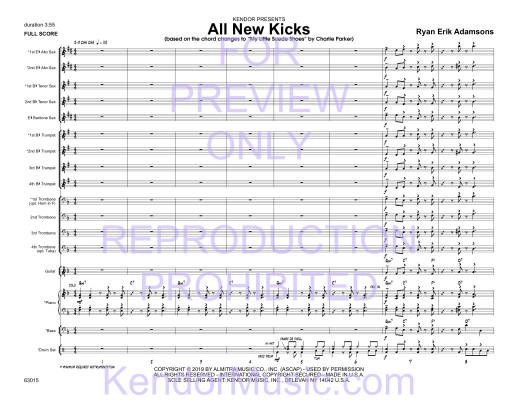 All New Kicks - Adamsons - Jazz Ensemble - Gr. Very Easy
