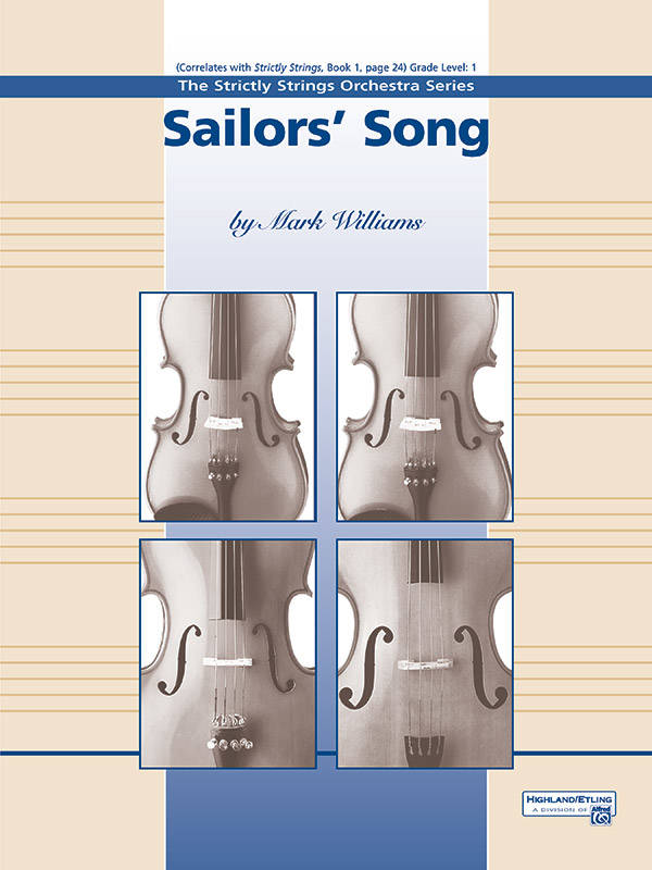 Sailor\'s Song - Williams - String Orchestra - Gr. 1
