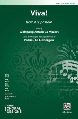 Alfred Publishing - Viva! (from Il re pastore) - Mozart/Liebergen - TTB