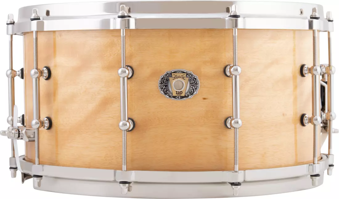 110th Anniversary Classic Maple Snare 7x14\'\' - Exotic Avodire
