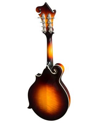 MD614 F-Style Oval Mandolin Solid Spruce Top/Maple Sides with Case - SB