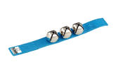 Meinl - Nino Wrist Bells with 9 inch Strap - Blue
