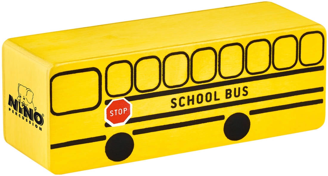 Nino Birch Wood School Bus Shaker