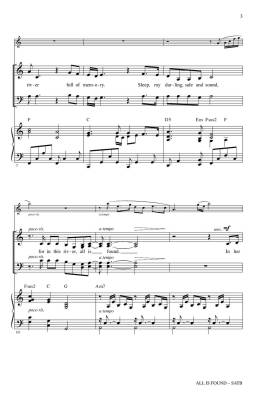 All Is Found (from Frozen II) - Lopez/Anderson-Lopez/Brymer - SATB