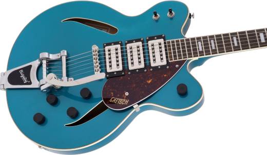 G2628T Streamliner Center Block with Bigsby, 3 Broad\'Tron Pickups - FSR Ocean Turquoise