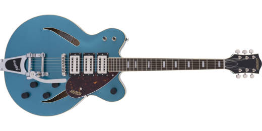 G2628T Streamliner Center Block with Bigsby, 3 Broad\'Tron Pickups - FSR Ocean Turquoise