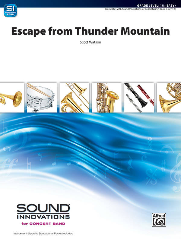 Escape from Thunder Mountain - Watson - Concert Band - Gr. 1.5