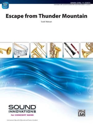 Alfred Publishing - Escape from Thunder Mountain - Watson - Concert Band - Gr. 1.5