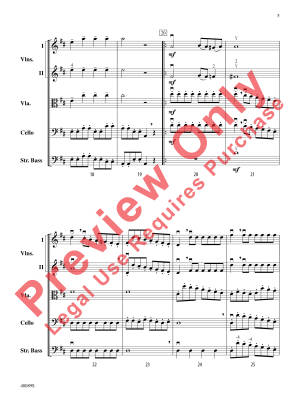 Allegro Molto (From Symphony No. 1, K. 16) - Mozart/Granata - String Orchestra - Gr. 2