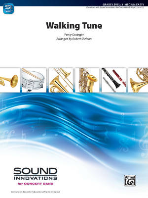 Walking Tune - Grainger/Sheldon - Concert Band - Gr. 2
