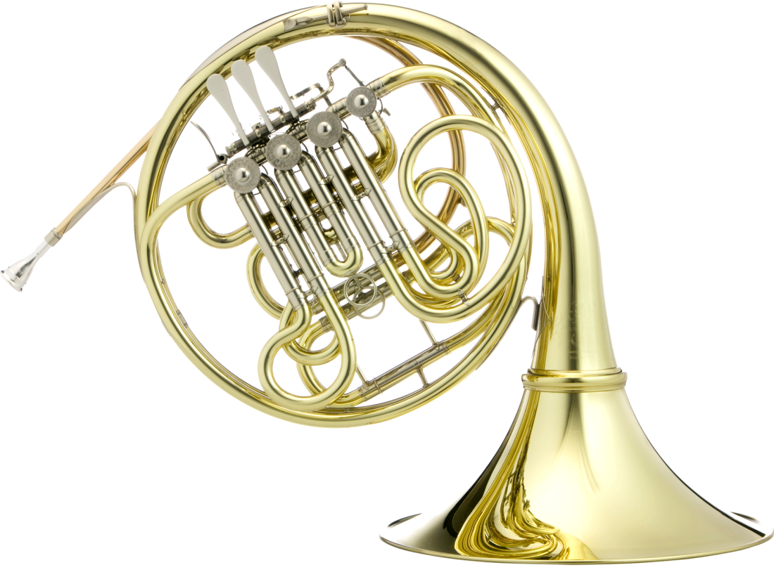 Professional Double French Horn with Geyer Wrap, Removable Bell - Lacquered