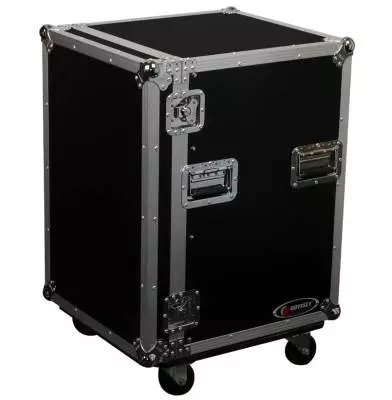 16U Amp Rack with Wheels