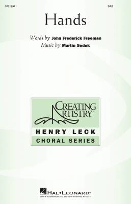 Hal Leonard - Hands - Sedek - SAB