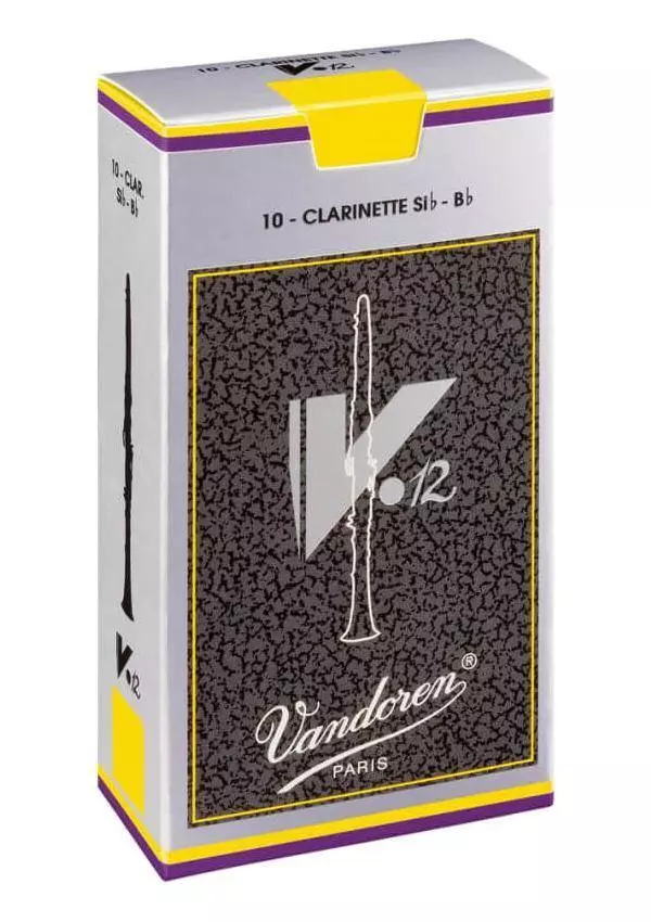 V12 Bb Clarinet Reeds (10/Box) - 3.5