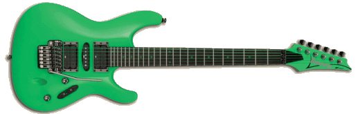 Ibanez Ibanez 25th Anniversary S-body Fluorescent Green | Long