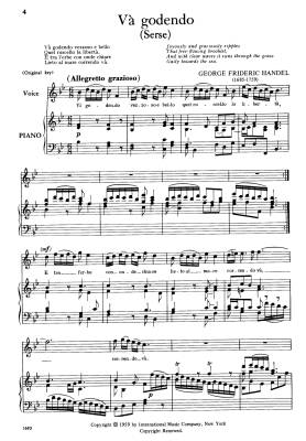 45 Arias from Operas and Oratorios, Volume I - Handel/Kagen - High Voice/Piano - Book