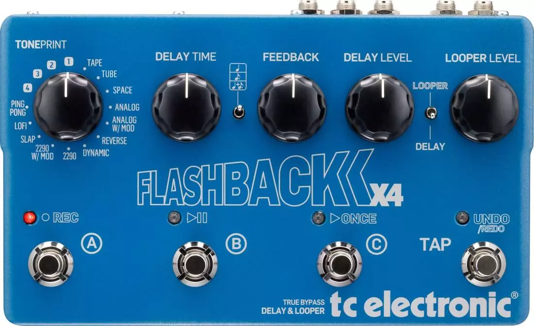 T.C Flashback X4 Delay & Looper Pedal