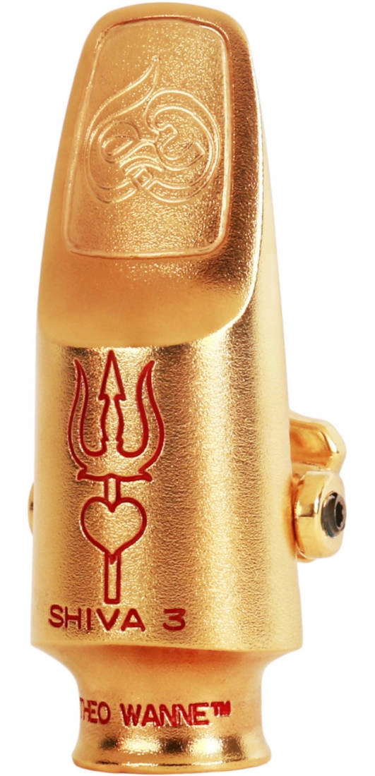 Shiva 3 Gold Soprano Saxophone Mouthpiece - 7