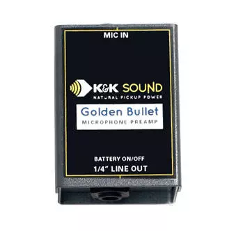 K & K Sound - Golden Bullet XLR Preamp