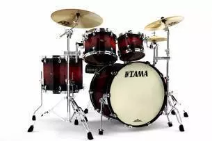 Starclassic Bubinga 4-Piece Kit - Red Sparkle Burst