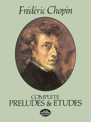 Dover Publications - Complete Preludes and Etudes - Chopin - Piano - Book